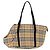 BURBERRY Nova Check Pet Carry Canvas Beige Silver Auth BA9738A - view 13