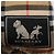 BURBERRY Nova Check Pet Carry Canvas Beige Silver Auth BA9738A - view 18