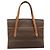 Céline Borsa tote in tela Macadam CELINE in pelle PVC marrone oro Auth LNZ801 D'oro - vista 2
