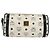 Borsa a Spalla MCM Vicetos Logogram in Pelle PVC Bianco e Oro Auth SW2161 D'oro - vista 13