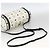 Borsa a Spalla MCM Vicetos Logogram in Pelle PVC Bianco e Oro Auth SW2161 D'oro - vista 7
