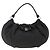Borsa a mano Vala in nylon nero e argento di Salvatore Ferragamo Auth gh1920 - vista 13