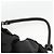 Borsa a mano Vala in nylon nero e argento di Salvatore Ferragamo Auth gh1920 - vista 8