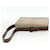 PRADA Schultertasche Wildleder Beige Silber Auth bs34098 - Ansicht 7
