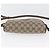 Gucci Borsa a Spalla GG Supreme PVC Beige Oro 001 58 6594 Auth AMZ443 D'oro - vista 5