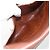 Borsa a Spalla Burberrys in Pelle Marrone Oro Auth BA11727 D'oro - vista 12