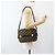 Borsa a Spalla in Tela Trotter Christian Dior Blu Navy Oro Auth BAZ455 D'oro - vista 18