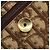 Borsa a spalla in tela Trotter Christian Dior marrone oro Auth bs34135 D'oro - vista 11
