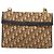 Borsa a spalla in tela Trotter Christian Dior marrone oro Auth bs34135 D'oro - vista 13