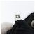 Zaino PRADA in nylon nero argento Auth BA11574 - vista 12