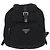 Zaino PRADA in nylon nero argento Auth BA11574 - vista 13