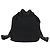 Zaino PRADA in nylon nero argento Auth BA11574 - vista 2