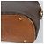 Céline Borsa a mano in tela Macadam CELINE in pelle PVC 2 in 1 marrone oro Auth LNZ630 - vista 17