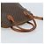 Céline Borsa a mano in tela Macadam CELINE in pelle PVC 2 in 1 marrone oro Auth LNZ630 - vista 7