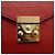 CLUTCH VERSACE Sunburst in Pelle Rossa Oro Auth am11180A Rosso D'oro - vista 18