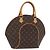 LOUIS VUITTON Bolsa de Mão Monogram Ellipse MM M51126 LV Auth AMZ105A Monograma