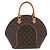 LOUIS VUITTON Bolsa de Mão Monogram Ellipse MM M51126 LV Auth AMZ105A Monograma - vista 2