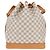LOUIS VUITTON Borsa a Spalla Noe Damier Azur N42222 LV Auth 137147V - vista 2