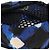 Borsa a Spalla CHANEL Nylon Blu Nero Argento CC Auth 141222V - vista 16