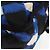 Borsa a Spalla CHANEL Nylon Blu Nero Argento CC Auth 141222V - vista 19