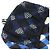 Borsa a Spalla CHANEL Nylon Blu Nero Argento CC Auth 141222V - vista 23