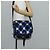 Borsa a Spalla CHANEL Nylon Blu Nero Argento CC Auth 141222V - vista 30