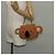 Borsa a mano per bambini GUCCI Koala in pelle marrone argento 605824 Auth 146368SAV - vista 26