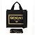 Bolso tote de lona FENDI VERSACE Collaboration 2way Negro Dorado Auth BA6912M - vista 12