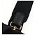 Bolso tote de lona FENDI VERSACE Collaboration 2way Negro Dorado Auth BA6912M - vista 9