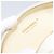 CHANEL V Stitch Borsa a Spalla con Catena Pelle Bianca Oro CC Auth 144830SAV Bianco D'oro - vista 19