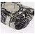 CHANEL Matelassé 25 Borsa a Spalla con Catena Satin Nero Argento CC Auth 152608V - vista 19