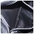 CHANEL Matelassé 25 Borsa a Spalla con Catena Satin Nero Argento CC Auth 152608V - vista 28