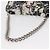 CHANEL Matelassé 25 Borsa a Spalla con Catena Satin Nero Argento CC Auth 152608V - vista 8