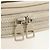 LOUIS VUITTON Borsa Laterale Utilitaria Monogram Taurillon Clemence M53256 Auth 151309M Bianco - vista 24