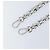 LOUIS VUITTON Per Cintura da Spalla Dauphine Acciaio Inossidabile Argento LV Auth 152703SAM - vista 3