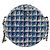 Borsa a Spalla CHANEL con Catena Tweed Blu Argento CC Auth bs30994SAV - vista 13