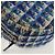 Borsa a Spalla CHANEL con Catena Tweed Blu Argento CC Auth bs30994SAV - vista 15