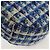 Borsa a Spalla CHANEL con Catena Tweed Blu Argento CC Auth bs30994SAV - vista 17