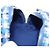 Borsa a Spalla CHANEL con Catena Tweed Blu Argento CC Auth bs30994SAV - vista 24