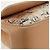 CHANEL Borsa a Catena Choco Bar Line Pelle Cotone Beige Oro CC Auth 152448V D'oro - vista 16