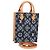 LOUIS VUITTON Usato DAL 1854 Petit Sac Plat 2way Blu Navy M80288 Auth 132611SAM