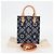 LOUIS VUITTON Usato DAL 1854 Petit Sac Plat 2way Blu Navy M80288 Auth 132611SAM - vista 12