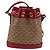 Borsa di collaborazione GUCCI Micro GG Supreme Doraemon in PVC beige 647801 Auth 131783SM - vista 2