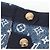 Falda A de denim Monogram Jaguar LOUIS VUITTON 34 Azul 1A9NK9 Auth LV 133644SAM - vista 6