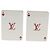 LOUIS VUITTON Monogram Multicolor Playing Cards Black White LV Auth 133669SAM - view 3