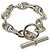 Hermès HERMES Bracciale Chene Dunkle MM Ag925 14 Link Argento Auth 132989SM