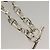 Hermès HERMES Bracciale Chene Dunkle MM Ag925 14 Link Argento Auth 132989SM - vista 3