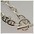 Hermès HERMES Bracciale Chene Dunkle MM Ag925 14 Link Argento Auth 132989SM - vista 7