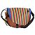 LOEWE Borsa a Spalla Anagram Rainbow Gate in Pelle Marrone Auth 134968SAM