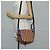 LOEWE Borsa a Spalla Anagram Rainbow Gate in Pelle Marrone Auth 134968SAM - vista 22